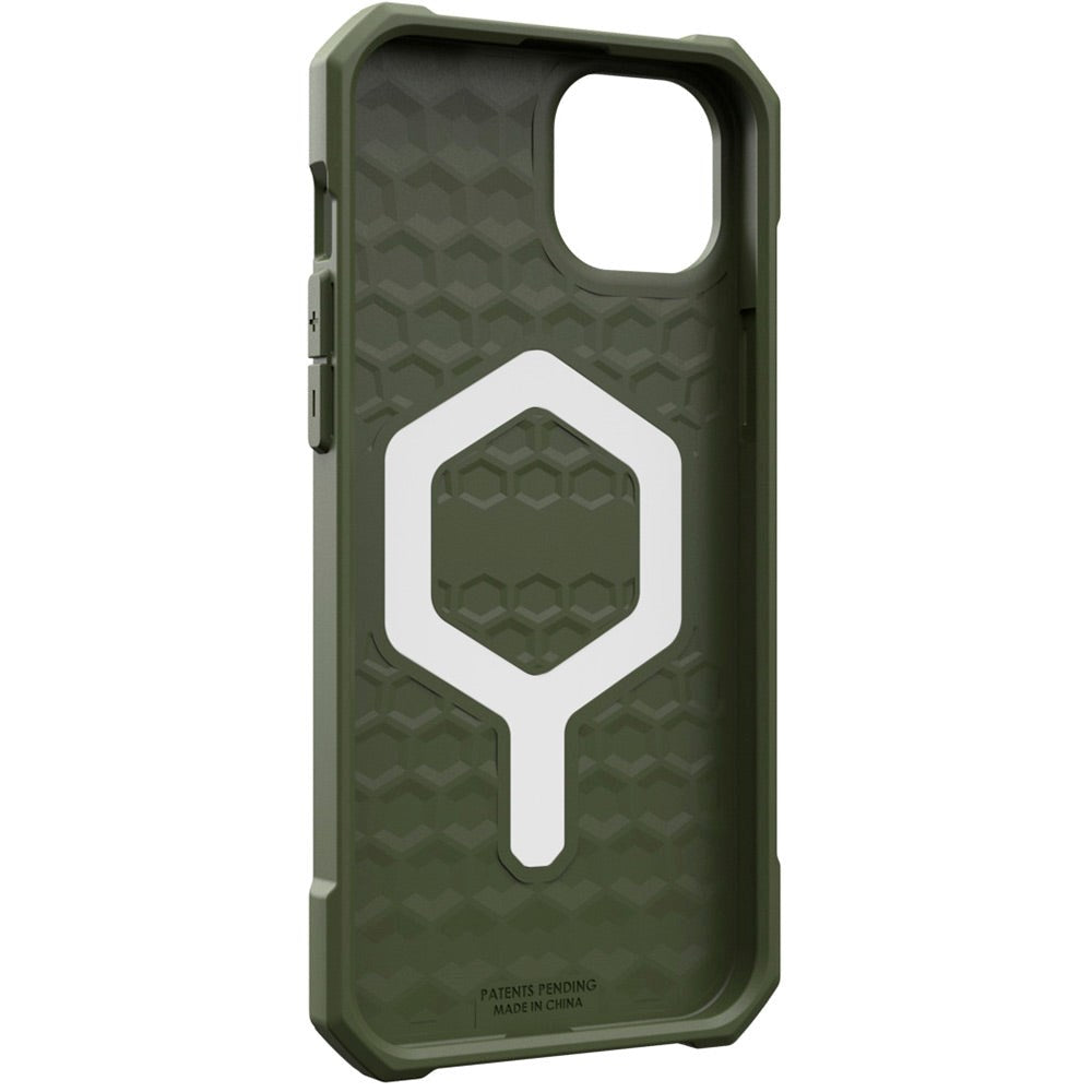 iPhone 15 Plus UAG ESSENTIAL ARMOR Series Deksel - MagSafe Kompatibel - Olive