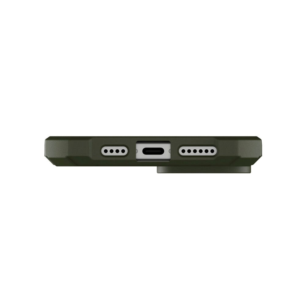 iPhone 15 Plus UAG ESSENTIAL ARMOR Series Deksel - MagSafe Kompatibel - Olive