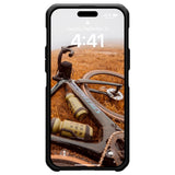 iPhone 15 Plus UAG METROPOLIS LT Series Deksel - DuPont™ Kevlar - MagSafe Kompatibel - Black