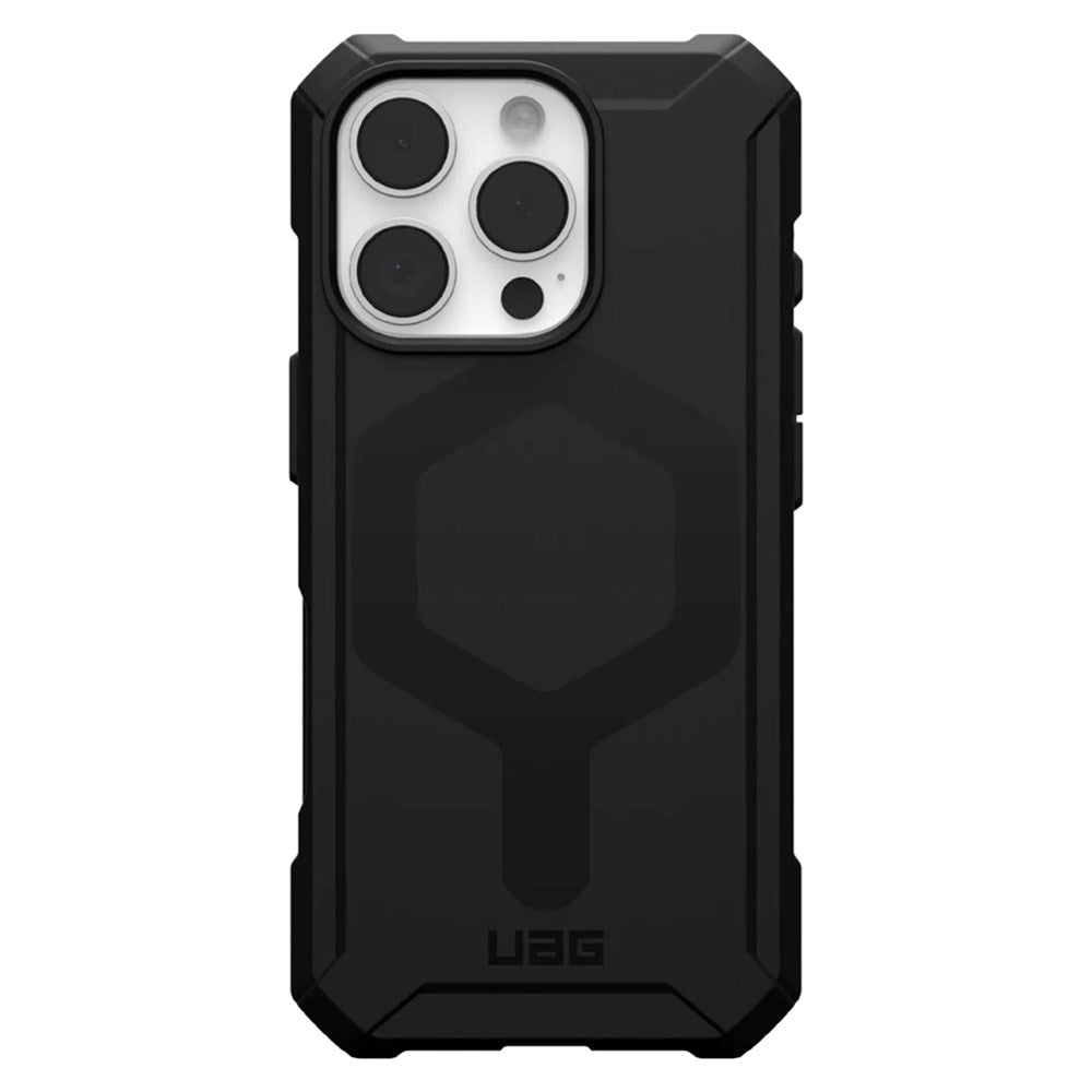 iPhone 16 Pro UAG ESSENTIAL ARMOR Series Deksel - MagSafe Kompatibel - Black