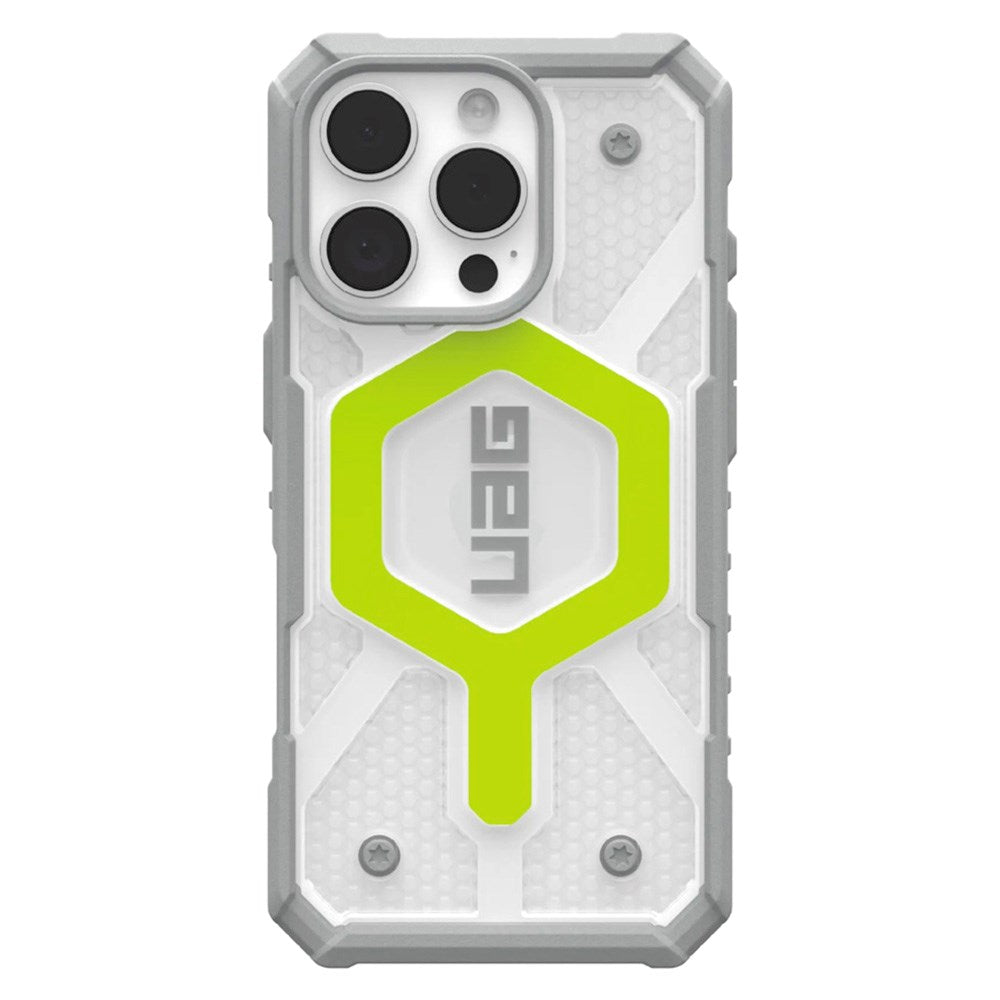 iPhone 16 Pro UAG PATHFINDER Series Deksel - MagSafe Kompatibel - Active Neon