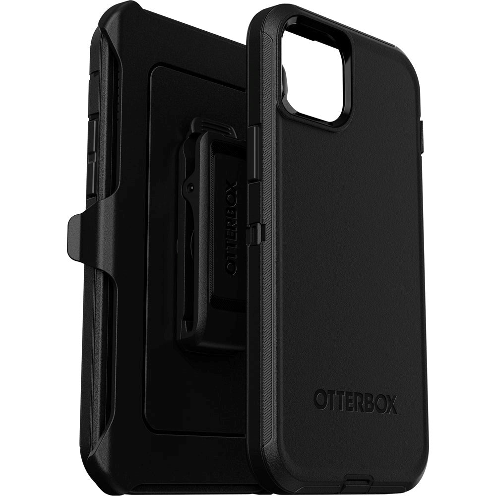 OTTERBOX Defender Series iPhone 15 Plus Deksel med Belteholder - Svart