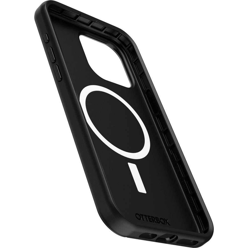 OtterBox Symmetry Series iPhone 15 Pro Max Deksel - MagSafe Kompatibel - Svart