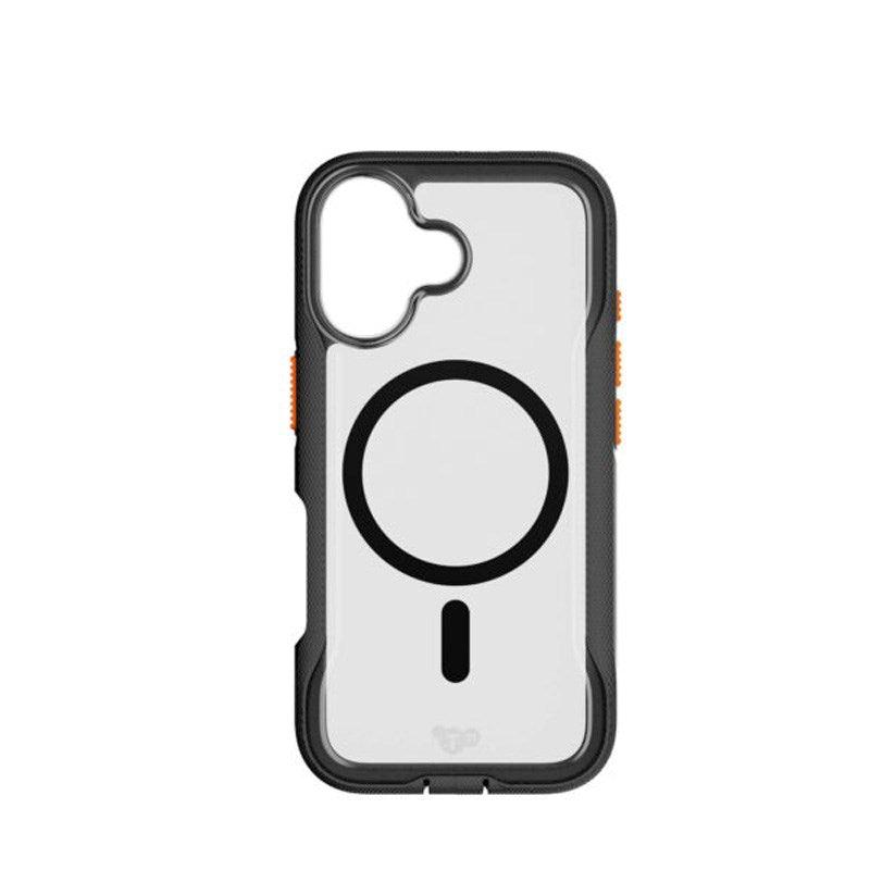 iPhone 17 Tech21 EVO Pro Deksel med Stropp - MagSafe Kompatibel - Gjennomsiktig / Svart