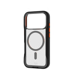 iPhone 17 Pro Tech21 EVO Pro Deksel med Stropp - MagSafe Kompatibel - Gjennomsiktig / Svart