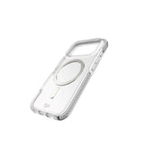 iPhone 17 Pro Tech21 EVO Crystal Deksel - MagSafe Kompatibel - Gjennomsiktig / Sølv