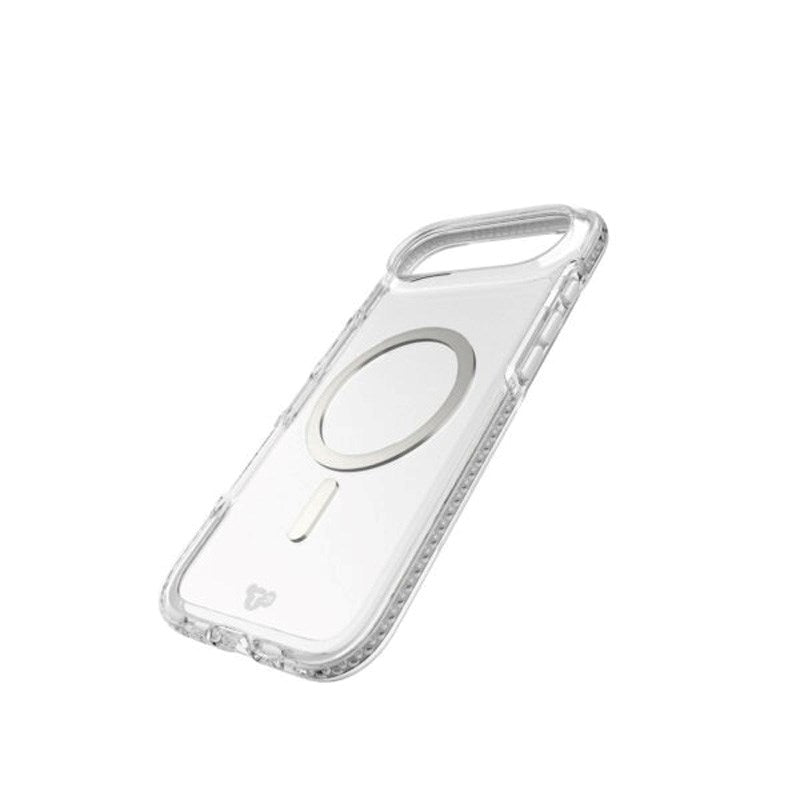 iPhone Air Tech21 EVO Crystal Deksel - MagSafe Kompatibel - Gjennomsiktig / Sølv