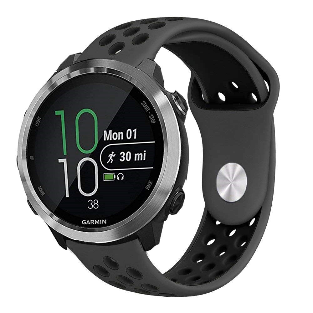 Smartwatch 20mm Hullet Silikon Reim - Svart