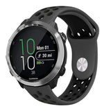 Smartwatch 20mm Hullet Silikon Reim - Svart