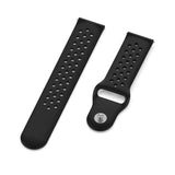 Smartwatch Hullet Buckle Silikon Reim (22mm) - Svart