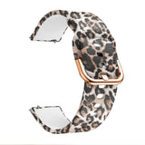 EIDERWOOD Universal (20mm) Smartklokke Silikonrem - Leopard