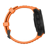 Garmin Instinct 22mm Silikon Reim med Stifter - Oransje