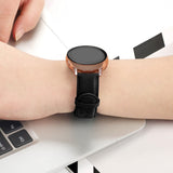 Universal Smartwatch Kunstskinn (20mm) - Svart