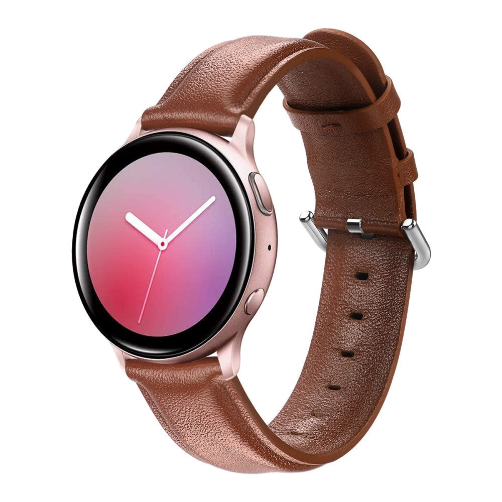 Universal Smartwatch Kunstskinn (20mm) - Brun