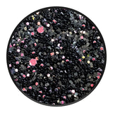 POPSOCKETS PopGrip Sparkle Black Avtagbart Grep med Stativfunksjon