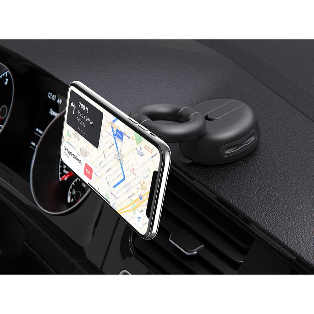 PopSockets PopMount 2 Dash & Windshield - PopSocket Mobilholder til Bilen - Svart