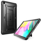 Samsung Galaxy Tab A 10.1 (2019) Håndverkerdeksel - Supcase Unicorn Beetle Pro med Fleksibel Skjermbeskytter - Svart