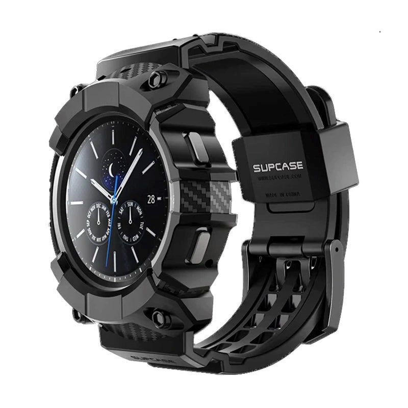 Supcase Unicorn Beetle Pro Samsung Galaxy Watch 4 Classic (46 mm) Deksel med Innebygd Stropp - Svart