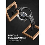 Supcase Unicorn Beetle Pro Samsung Galaxy Watch 4 Classic (46 mm) Deksel med Innebygd Stropp - Svart