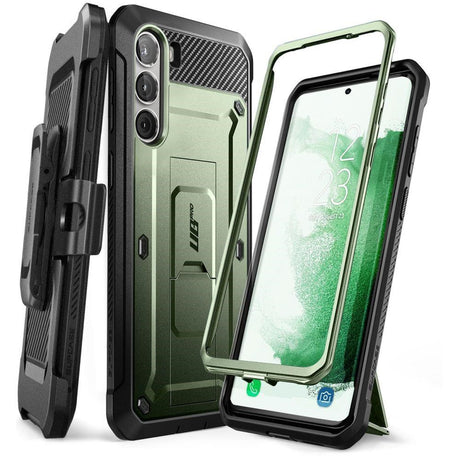 Samsung Galaxy S23+ (Plus) SUPCASE Unicorn Beetle Pro Håndverker Deksel - Grønn