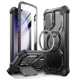 Supcase IBLSN Armorbox Samsung Galaxy S24 Mobildeksel - MagSafe-kompatibelt - Svart