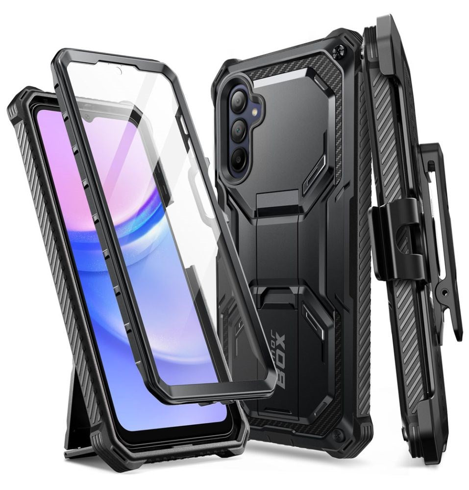 Supcase IBLSN Armorbox Samsung Galaxy A15 / A15 (5G) Mobildeksel - Svart