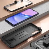 Samsung Galaxy A15 / A15 (5G) SUPCASE Unicorn Beetle Pro Deksel med Skjermbeskytter Svart