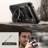 Supcase UB Pro Mag Magsafe Google Pixel 9 Pro XL - Ekstra beskyttende deksel med stativ - Svart