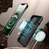 iPhone 17e / 16e / 15 / 14 / 13 Supcase UB XT Deksel med Stativfunksjon - MagSafe Kompatibel - Grønn