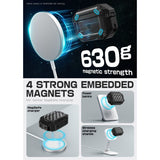 AirPods Pro (3. gen.) Supcase Unicorn Beetle Pro Deksel - MagSafe Kompatibel - Svart