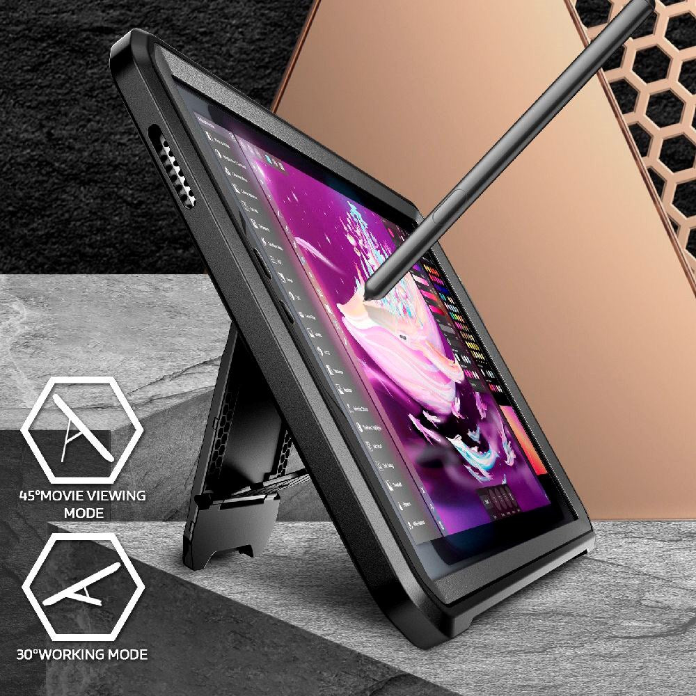 Samsung Galaxy Tab A11 Tech-Protect Supcase Unicorn Beetle Pro Deksel - Svart