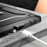 Samsung Galaxy Tab A11 Tech-Protect Supcase Unicorn Beetle Pro Deksel - Svart