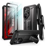 Samsung Galaxy S26 Ultra SUPCASE Unicorn Beetle Pro Deksel m. 2x Herdet Skjermbeskyttelsesglass – Svart