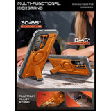 Samsung Galaxy S26 Ultra SUPCASE Unicorn Beetle Pro Mag Deksel m. 2x Front Ramme - MagSafe Kompatibel - Oransje