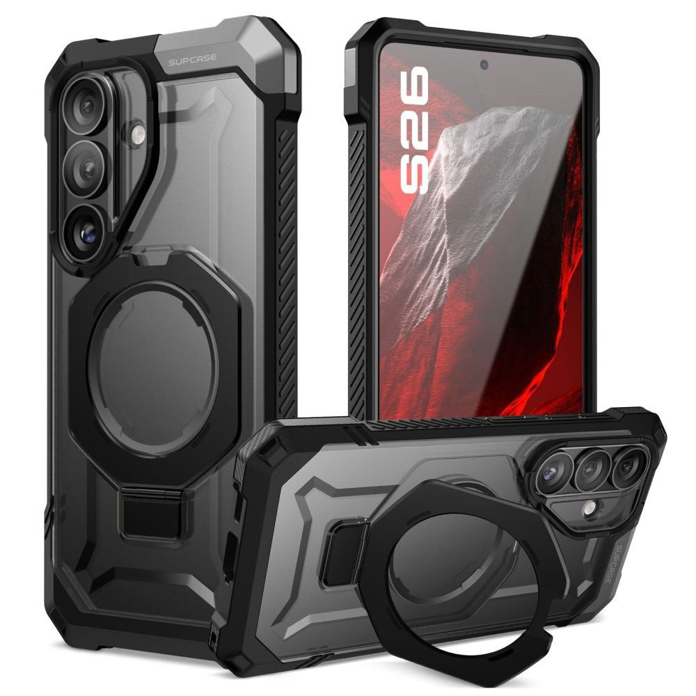 Samsung Galaxy S26 SUPCASE UB Grip Mag Deksel - MagSafe Kompatibel - Svart