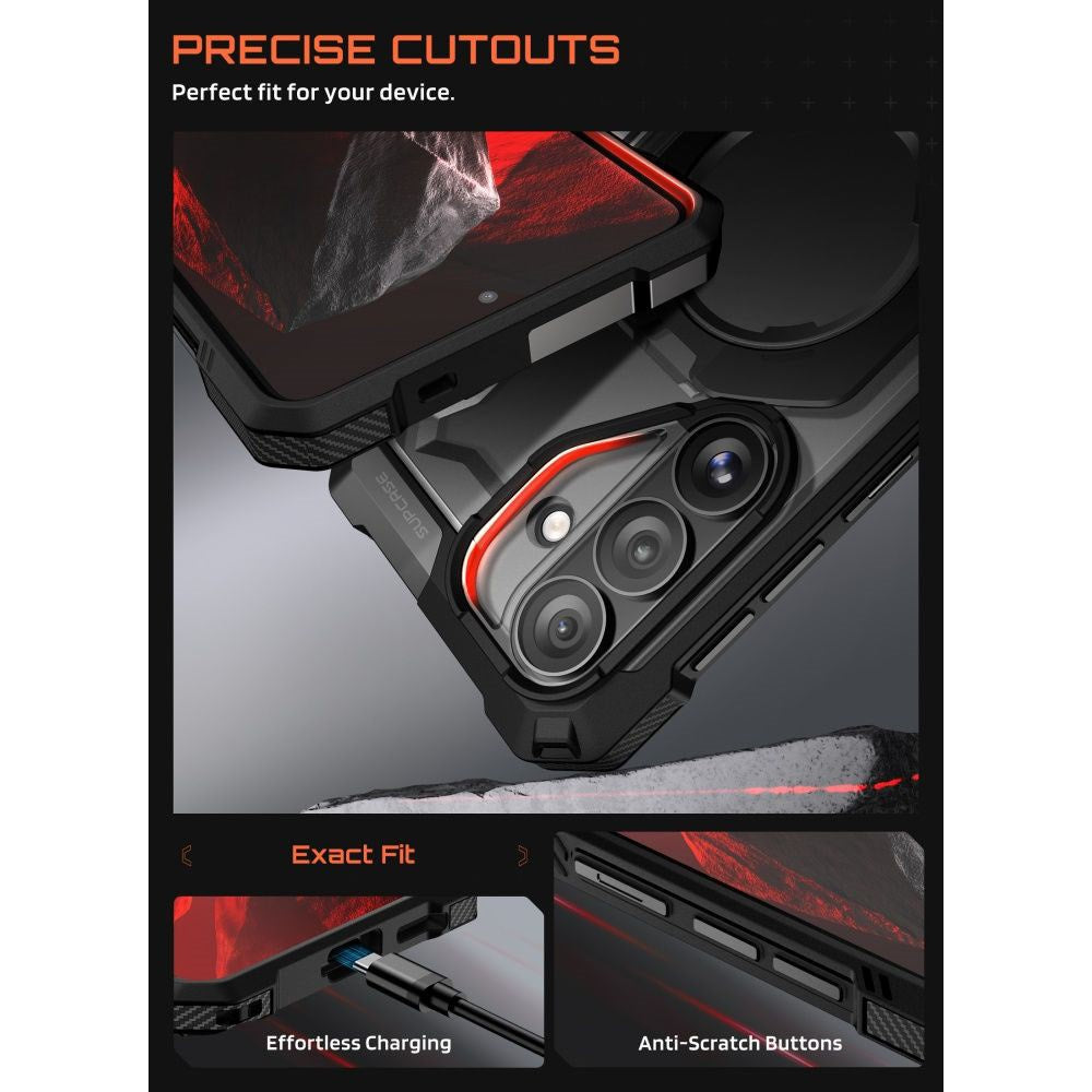 Samsung Galaxy S26 SUPCASE UB Grip Mag Deksel - MagSafe Kompatibel - Svart