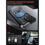 Samsung Galaxy S26 Ultra SUPCASE UB Grip Mag Deksel - MagSafe Kompatibel - Svart
