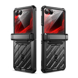 Samsung Galaxy Z Flip8 Supcase Unicorn Beetle Pro Deksel m. Kickstand - Svart