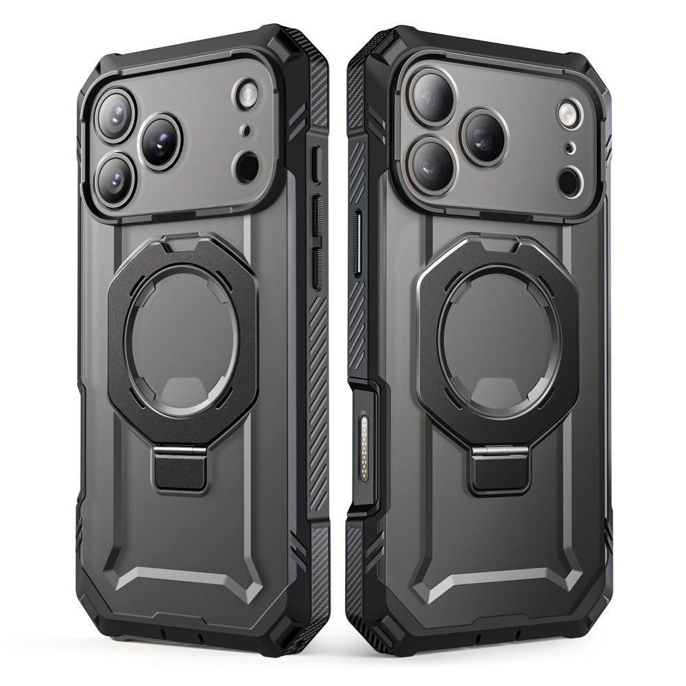 iPhone 18 Pro / 17 Pro Supcase Grip Pro Mag Deksel - MagSafe Kompatibel - Svart