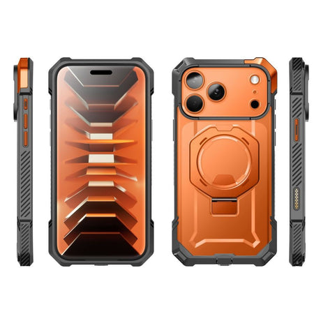 iPhone 18 Pro Max / 17 Pro Max Supcase UB Grip Mag Deksel - MagSafe Kompatibel - Oransje