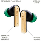 House of Marley Little Bird True Wireless In-Ear Hodetelefoner - Svart