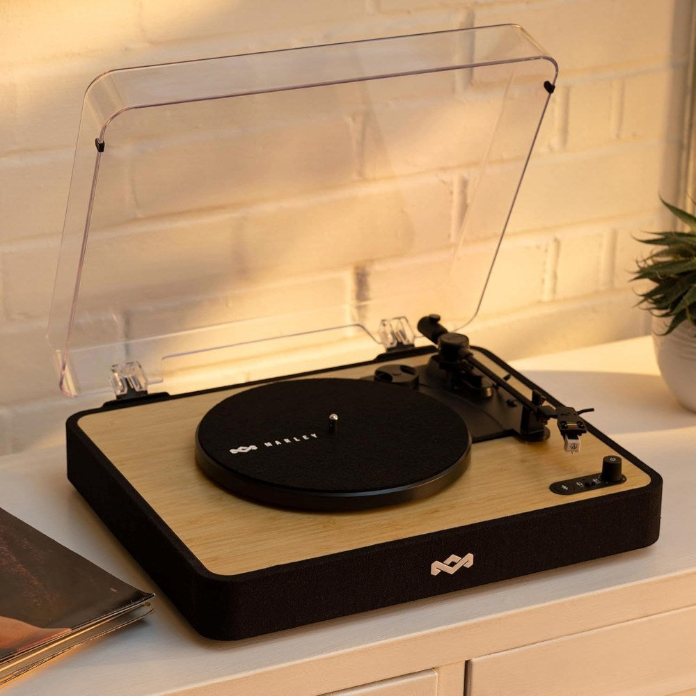 House of Marley Revolution Platespiller - Svart / Lys Bambus