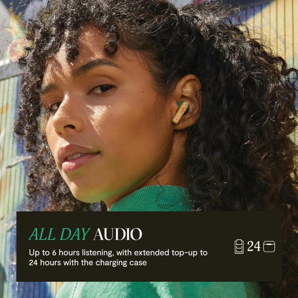 House of Marley Little Bird True Wireless In-Ear Hodetelefoner - Grønn