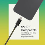 House of Marley Smile Jamaica USB-C In-Ear Hodetelefoner - Brass