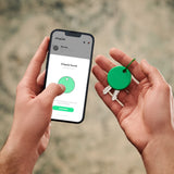 Chipolo POP Bluetooth GPS Tracker - Kompatibel med Apple Find My & Google's Find My Device - Grønn