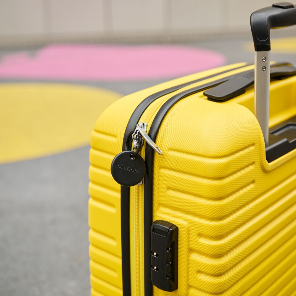 Chipolo POP Bluetooth GPS Tracker - Kompatibel med Apple Find My & Google's Find My Device - 4 Stk. - Rød / Blå / Hvit / Svart