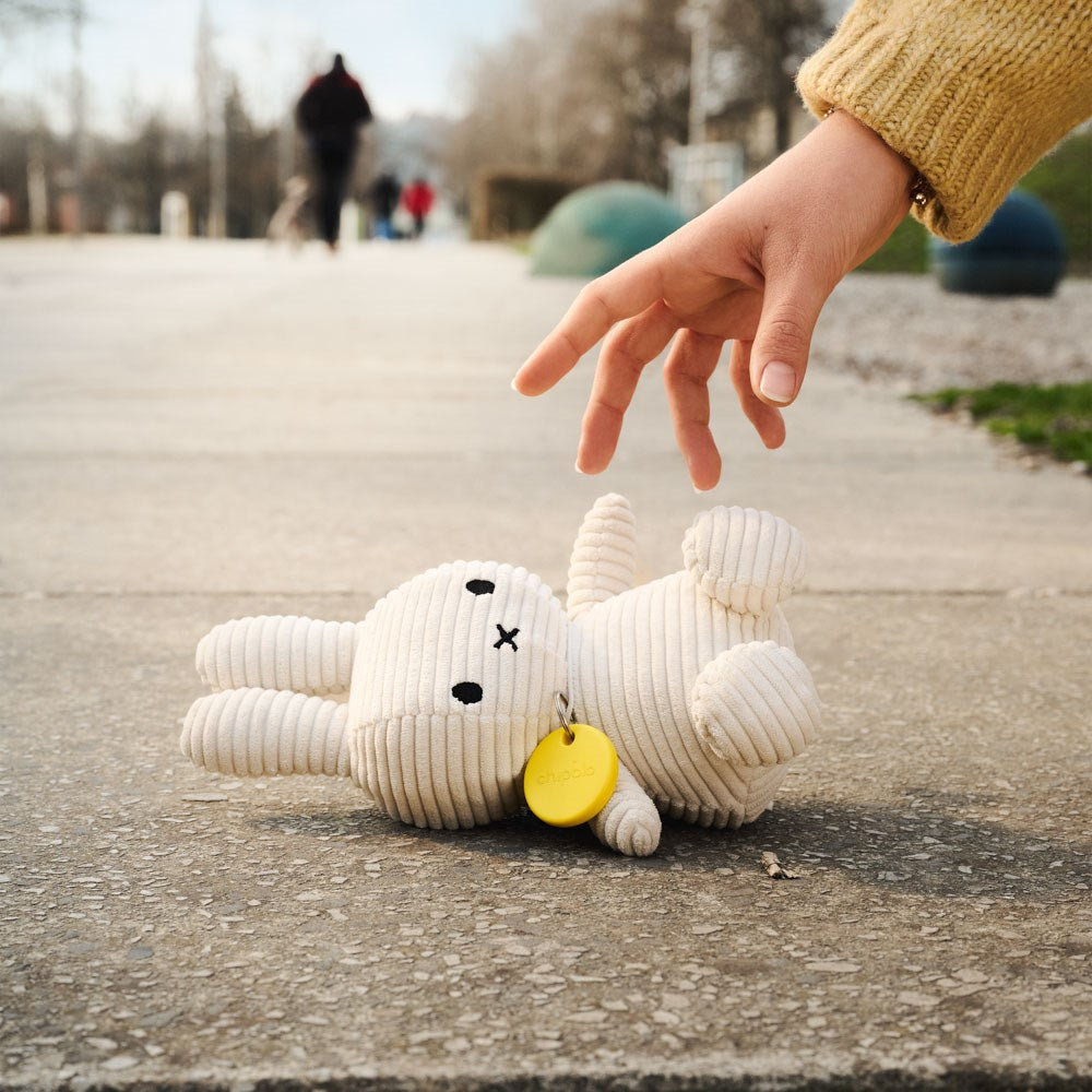 Chipolo POP Bluetooth GPS Tracker - Kompatibel med Apple Find My & Google's Find My Device - 4 Stk. - Grønn / Gul / Rød / Blå