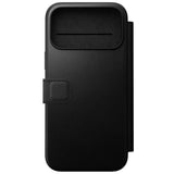 iPhone 18 Pro Max Nomad Modern Leather Folio Case - MagSafe Kompatibel - Black