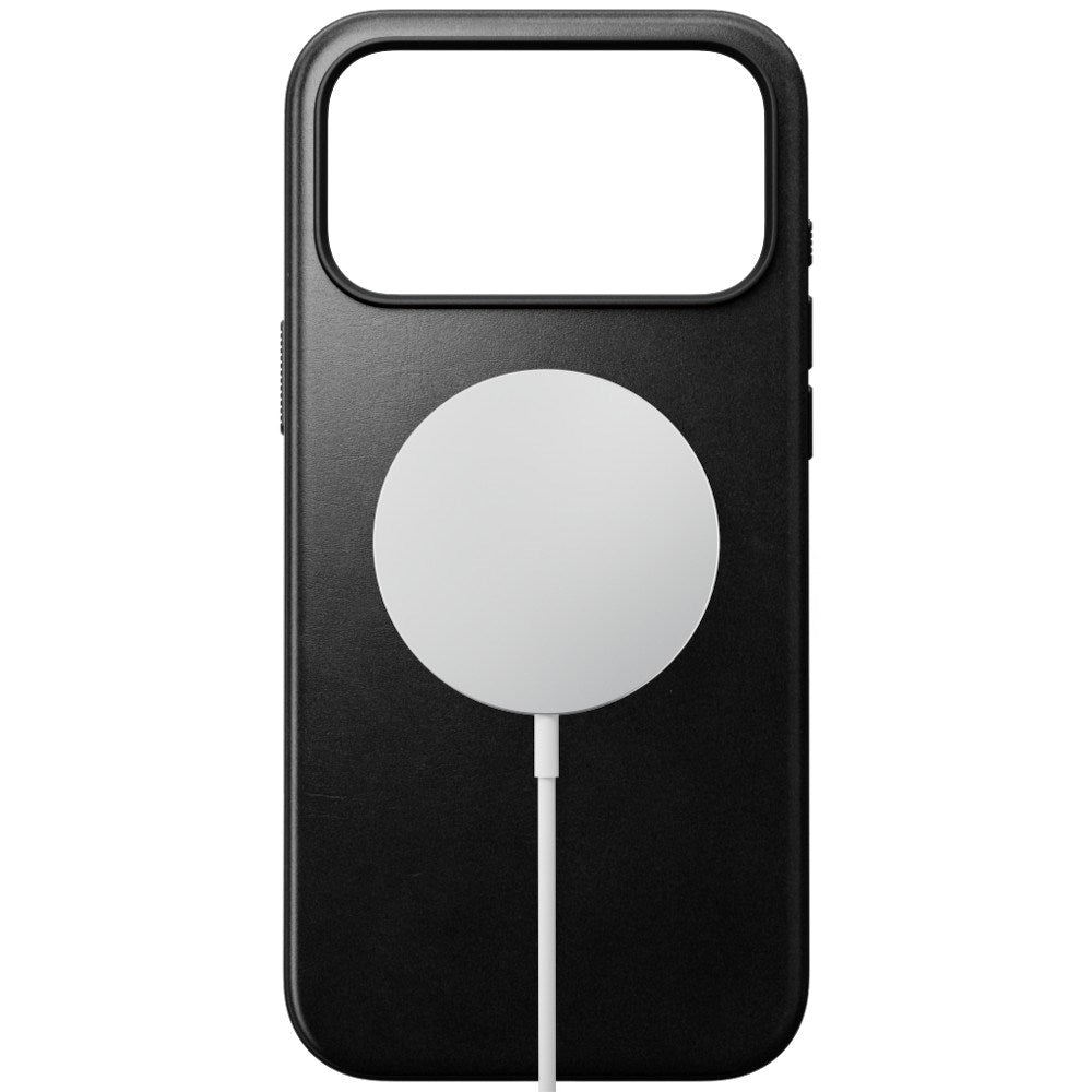iPhone 18 Pro Max Nomad Modern Horween Leather Case - MagSafe Kompatibel - Black