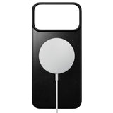 iPhone 18 Pro Nomad Magnetic Horween Leather Back Case - MagSafe Kompatibel - Black